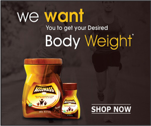 we want you to get your desired body weight accumass